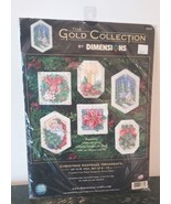 Dimensions Gold Collection Christmas Keepsake Ornaments 8660 Cross Stitc... - £50.54 GBP