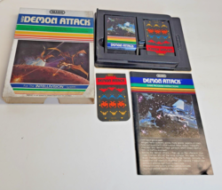 Demon Attack (Intellivision, 1982) - Complete w/ Manual and Inlays Tested - £15.82 GBP