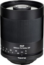 Tokina Sz 500Mm F/8 Reflex Mf Lens For Nikon F, Black - £390.29 GBP