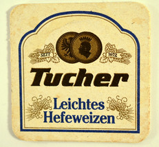 Beer Coaster Tucher Leichtes Hefeweizen German - £3.81 GBP