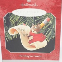 Hallmark Ricordo Ornamento 1998 Scrittura A Babbo Natale Mouse Scrittura... - £24.13 GBP