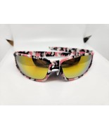 XSPORTZ Pink Camo Wrap-Around Sunglasses (UV400) Color Shift Lenses - $6.56