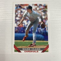 1993 Topps. Gold Mark Clark Baseball Cards #339 - £1.57 GBP