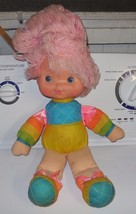 Vintage 1983 Rainbow Brite Baby Brite 11&quot; Plush Stuffed Toy Hallmark - £10.91 GBP