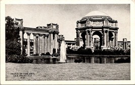 San Francisco California(CA) Palace of Fine Arts Chrome Vintage Postcard - £7.56 GBP
