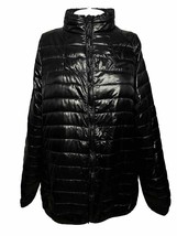 Jackson Hole Men’s Size XL Lightweight Quilted Puffer Jacket Black Full Zip - AC - £21.21 GBP