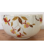 Vintage Halls Superior Jewel Tea Autumn Leaf Ceramic Kitchen Mixing Bowl... - £29.08 GBP