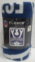 Indianapolis Colts 50&quot; by 60&quot; Fleece Marquee Throw Blanket - NFL - €12,62 EUR