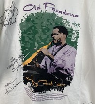 Vintage Jazz T Shirt Old Pasadena Fest 1997 Central Park Promo Tee USA XL 90s - £39.33 GBP