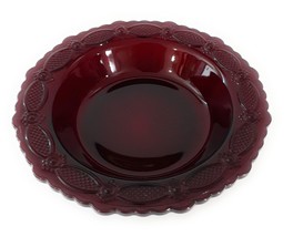 Avon 1876 Cape Cod Rim Soup Bowl - Ruby Pattern - £13.09 GBP