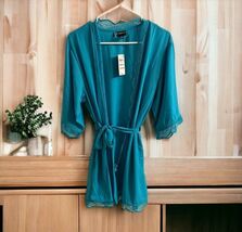NWT Sea Isle Turquoise INC International Concepts Robe Women Size Medium... - $39.55