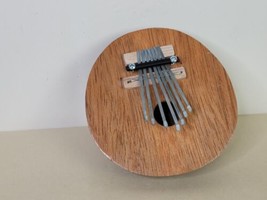 Hand Crafted Kalimba Cocconut Shell Instrument 7 Keys Thumb Piano - £12.51 GBP