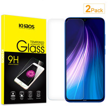 2-Pack For Xiaomi Redmi Note 8 Tempered Glass Screen Protector - £13.43 GBP