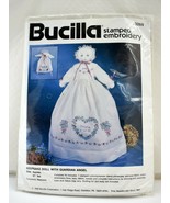 Bucilla Stamped Embroidery Pillowcase Keepsake Doll with Guardian Angel ... - £15.12 GBP