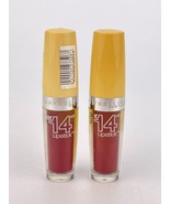 Maybelline Super Stay 14 Hr Lipstick 065 Ravishing Rouge New Lot of 2 - £11.37 GBP