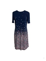 Michael Michael Kors Womens Dress Size Small Ombre Bloom Print Jersey Blue - $28.71
