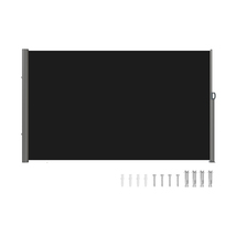 VEVOR Retractable Side Awning, 71&#39;&#39;x 118&#39;&#39; Aluminum, 280g Polyester, Black - €85,61 EUR