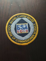 Daniel Carter Beard College Of Commissioner Science Patch Boy Scouts - £64.21 GBP