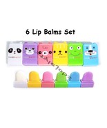 Moisturize Fruity Sweet Lip Balm 6 PCS Set - $9.73 CAD