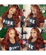 Reddish Brown Body Wave Lace Frontal Wigs - £108.26 GBP+