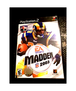 PS2 Madden 2003 football - $20.60 CAD