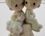 *R15) Precious Moments 1976 Jonathan &amp; David &quot;Love One Another&quot; Figurine - €8,51 EUR