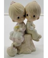 *R15) Precious Moments 1976 Jonathan &amp; David &quot;Love One Another&quot; Figurine - $9.89