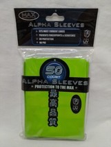 (1) (50) Pack Max Protection Light Green Standard Size Alpha Sleeves #70... - £9.18 GBP