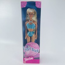 1997 Pearl Beach Barbie Doll Magic Ring Mattel Blue Bathing Suit New in Box - £17.54 GBP