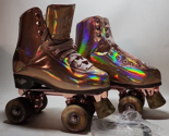Angels Skates - Angel Dust Holographic Rose Roller Skates Women’s / Girl... - $54.44