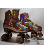Angels Skates - Angel Dust Holographic Rose Roller Skates Women’s / Girl... - $1,034.73 MXN