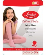 50 Denier Girls&#39; Microfiber Stretch Tights Liabel 5028 COVER 50 - $52.63 MXN