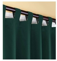 Plow &amp; Hearth 95&quot;L Thermalogic Energy Efficient Insulated Tab-Top Curtain Pair - £33.35 GBP