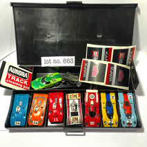 8pc New Old Stock 1972 AURORA AFX Non-Mag HO Slot Cars Unused Collection Lot663 - £319.73 GBP