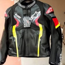 Men&#39;s Alpineatars Motogp Racing Leather Jacket Motorcycle /Motorbike Jacket - £126.01 GBP
