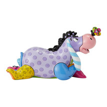 Disney Britto Eeyore Mini 3D Figurine 2.6" High Hand Painted Resin Collectible image 1