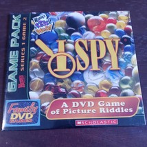 I Spy DVD Game of Picture Riddles Wendy&#39;s Kids Meal Scholastic Game Pack NEW - £14.62 GBP