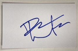 Dave Matthews Autographed Signed 3x5 Index Card #2 - HOLO COA - £31.59 GBP