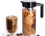 Mixpresso Cold Brew Maker For Iced Coffee and Iced Tea, 44 oz Cold Coffe... - $37.99