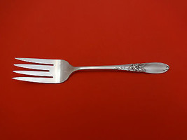 White Orchid by Community Plate Silverplate Cold Meat Fork 8 1/4" - $14.85