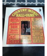 COUNTRY MUSIC HALL OF FAME LP, JOHNNY CASH, BUCK OWENS, GEORGE JONES, DE... - $294.98 MXN