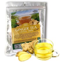 BanPlaina Herbal Tea Ginger Tea Thai Organic Natural 1 Pack (30 small ba... - $33.68