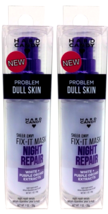 2 x New Hard Candy Sheer Envy Fix-It Mask Serum Night Repair Dull Skin Makeup - £15.91 GBP