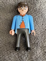 Playmobil Ghostbuster Louis Tully No Helmet Mini Figure Replacement 2017 - £5.31 GBP