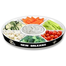 NFL New Orleans Saints Party Platter Fremont Die Football Tailgate Bowl ... - £20.43 GBP