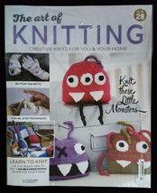 The Art Of Knitting Magazine No.28 mbox2572 Little Monsters - £2.92 GBP