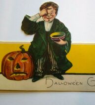 Halloween Diecut Place Card Wizard Warlock Boy Magic Potion JOL Nash Ser... - $103.45