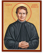 Catholic icon of Saint John Bosco - $200.00+