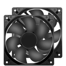 Strong Quiet 12025 Fan 120X120X25Mm 12Cm 120Mm Computer Case Fan Dc 12V Cooling  - £20.44 GBP