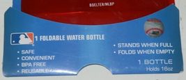 MLB Licensed St Louis Cardinals Reusable Foldable Water Bottle image 3